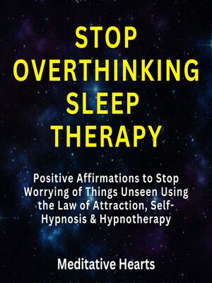 cover image of Stop Overthinking Sleep Therapy